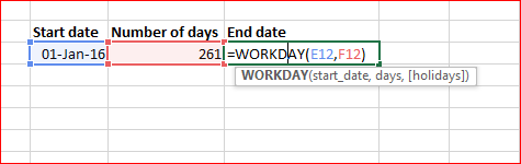 workday formula